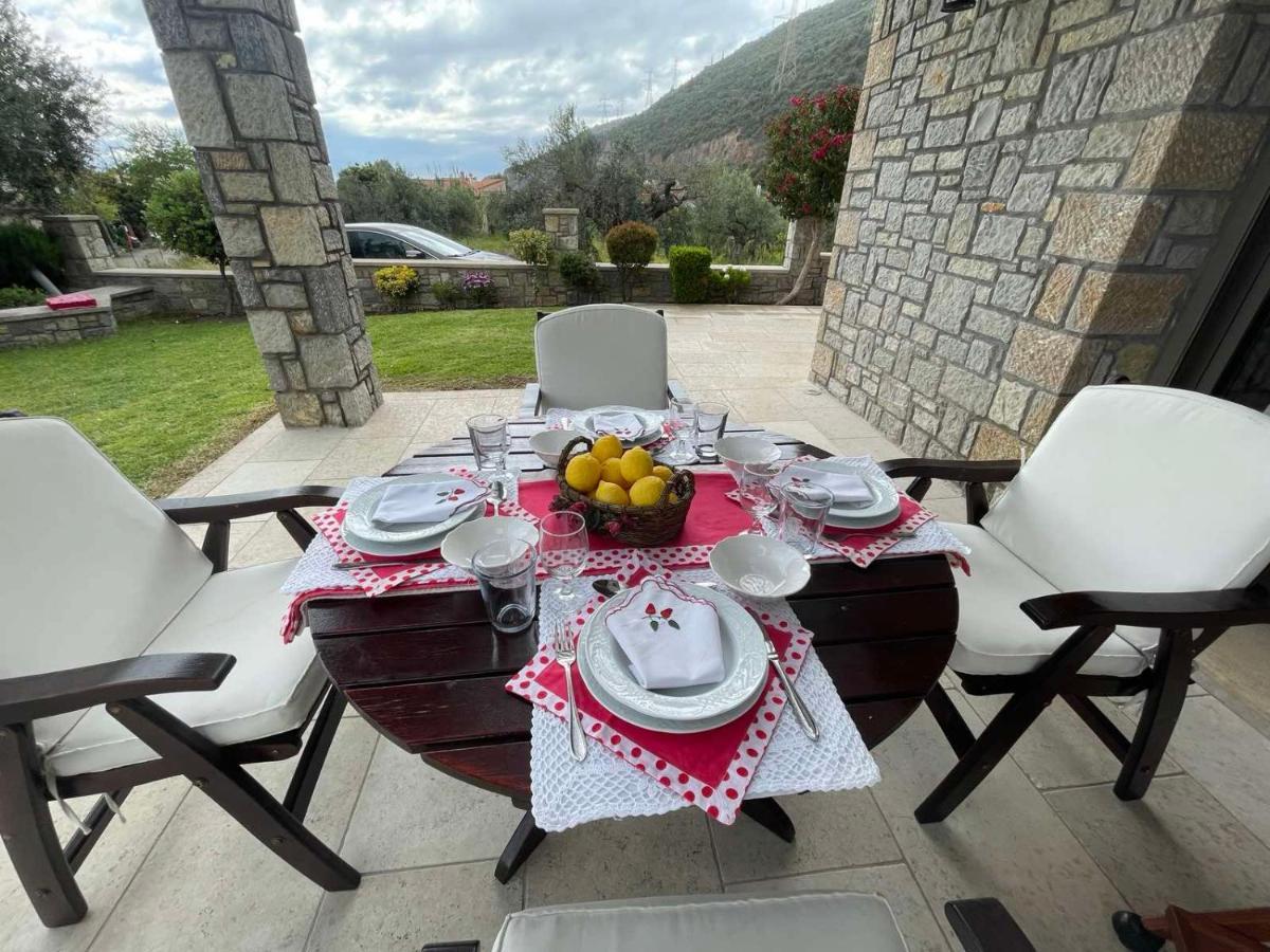 Villa Seaside Retreat House Paralia Sergoulas Exterior foto